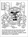 I Love My New Home Coloring Book -  