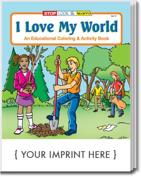 Main Product Image for I Love My World Coloring And Activity Book