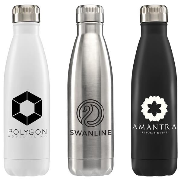Main Product Image for Ibiza - 17oz. Double Wall Stainless Bottle - Silkscreen