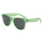 Iconic "Eye Candy" Sunglasses - Translucent Green