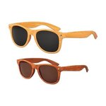 Iconic "Wood" Grain Sunglasses -  