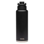 iCOOL(R) Durango 40 oz. Double Wall, Stainless Steel Water ... - Black