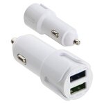 ihub Smart 2 USB Car Charger - Bright White