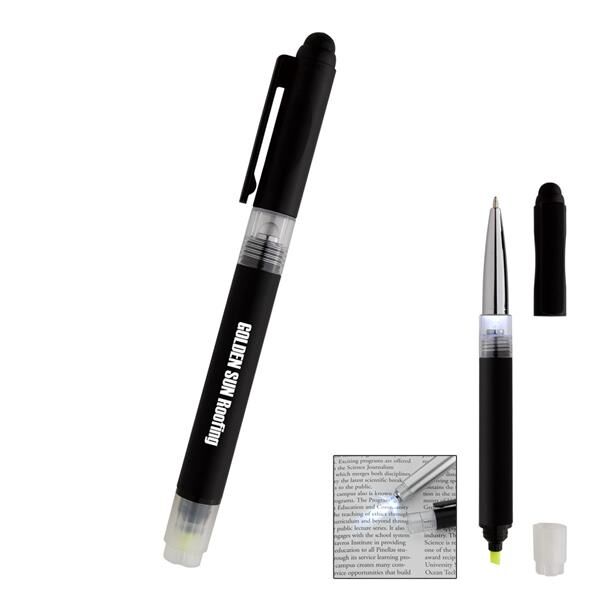 Main Product Image for Illuminate 4-In-1 Highlighter Stylus Pen With LED