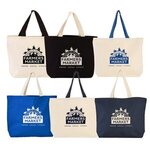 Imprinted 11.5 Oz Hillsboro Canvas Tote -  