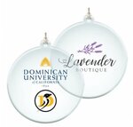 Imprinted Acrylic Ornaments Suncatchers - Round -  