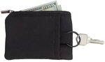 Imprinted Aeroloft (TM) Jet Black Stash Key Wallet - Jet Black