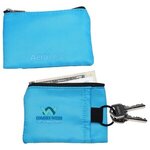 Imprinted Aeroloft (TM) Jet Black Stash Key Wallet -  