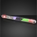 IMPRINTED FLASHING LED WAND WITH LANYARD -  