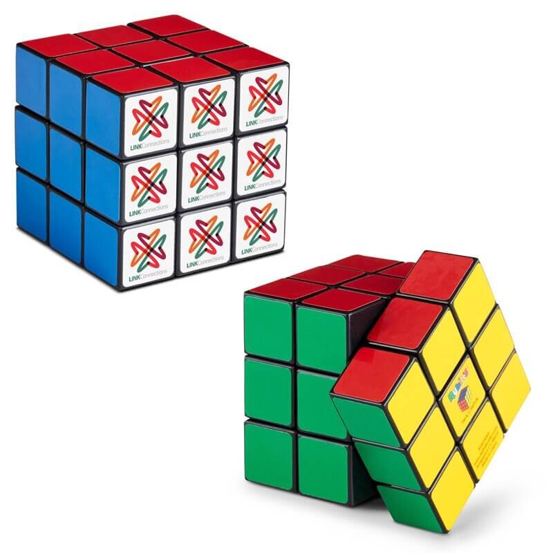 Main Product Image for Imprinted Rubik's (R)cube - 9-Panel Full Stock Cube
