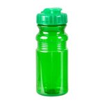Imprinted Sports Bottle Translucent 20 Oz - Translucent  Green