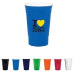 Imprinted Stadium Cup Game Day Tailgate Cup 16 Oz -  
