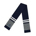 In Stock Knit 60 Inch Scarf with Elite Fringe - True Navy
