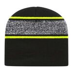 In Stock Variegated Striped Beanie -  