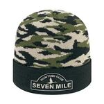 Buy Custom Embroidered Vintage Tiger Camo Knit Cap with Cuff