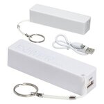 In-Style - 2200mAh Power Bank - Bright White