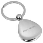 "Infini" Laser Engraved Metal Keyholder -  