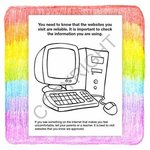 Internet Safety Coloring and Activity Book Fun Pack -  