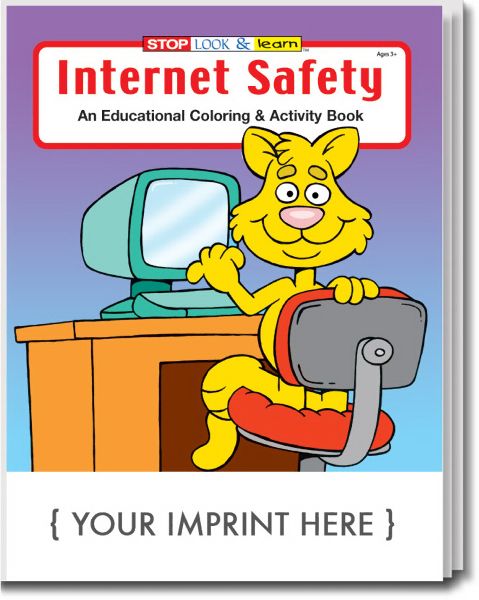 Main Product Image for Internet Safety Coloring And Activity Book