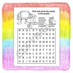 Internet Safety Coloring and Activity Book -  