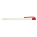 iPROTECT Antibacterial Pen - White with Red