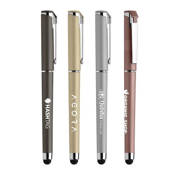 Main Product Image for Custom Printed Islander Softy Metallic Gel Pen With Stylus