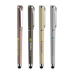 Islander Softy Metallic Gel Pen w/ Stylus -  