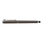 Islander Softy Metallic Gel Pen with Stylus - Gunmetal