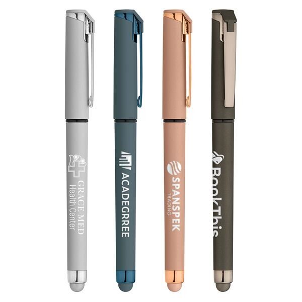 Main Product Image for Islander Softy Monochrome Metallic Stylus Gel Pen