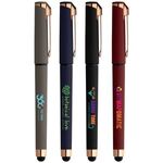 Islander Softy Rose Gold Gel Pen w/ Stylus - ColorJet