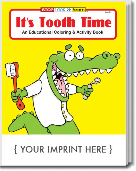 Main Product Image for Coloring And Activity Book - It's Tooth Time