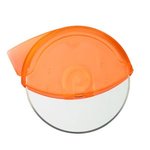 It-Za Pizza Cut-It (TM) with Stainless Steel Blade - Translucent Orange