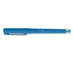 Jazzy Gel Pen With Stylus - Blue