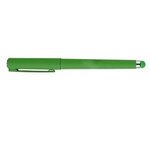 Jazzy Gel Pen With Stylus - Green