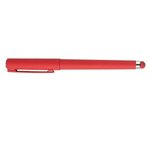 Jazzy Gel Pen With Stylus - Red