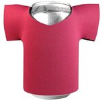 Jersey Scuba Sleeve for Cans - Crimson