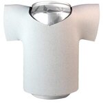 Jersey Scuba Sleeve for Cans - White