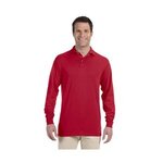 Jerzees(R) Adult SpotShield(TM) Long-Sleeve Jersey Sport Shirt - True Red