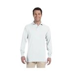 Jerzees(R) Adult SpotShield(TM) Long-Sleeve Jersey Sport Shirt - White