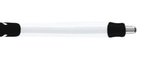 Jester Retractable Ballpoint Pen - White-black
