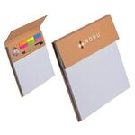Jot N Plot Recycled Organizer Notebook - Light Brown