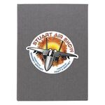 Jotter With Sticky Notes And Flags - Gray