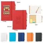 Journal Notebook With Sticky Notes & Flags -  