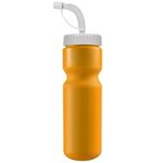 Journey 28 Oz. Bike Bottle w/ Straw Cap - Athletic Gold