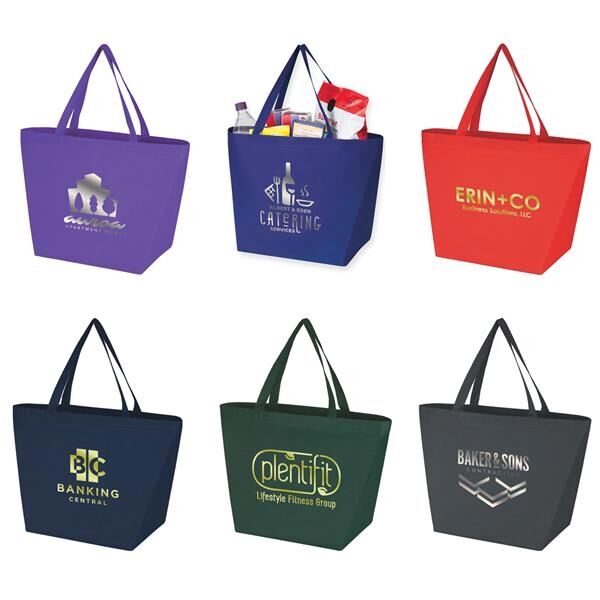 Main Product Image for Julian - Non-Woven Shopping Tote Bag - Metallic Imprint