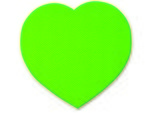 Jumbo Heart Jar Opener - Lime Green 361u