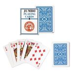 Jumbo Playing Cards - Blue