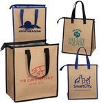 Buy Imprinted Jute Cooler Tote