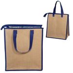 Jute Cooler Tote -  