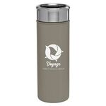 Kauai - 18oz. Double Wall Stainless Tumbler - Silkscreen - Gray